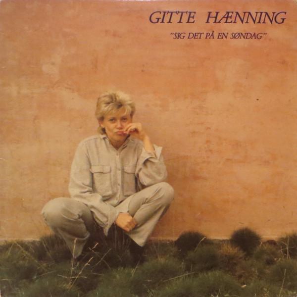 Sig Det P En S Ndag Gitte H Nning Lp K B Vinyl Lp Vinylpladen Dk