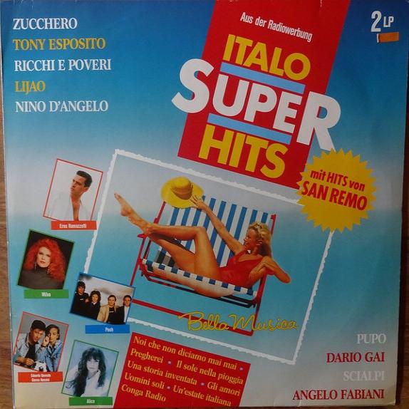 Italo Super Hits Various Lp K B Vinyl Lp Vinylpladen Dk