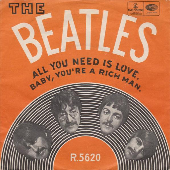 All You Need Is Love The Beatles Vinyl Kob Vinyl Lp Vinylpladen Dk