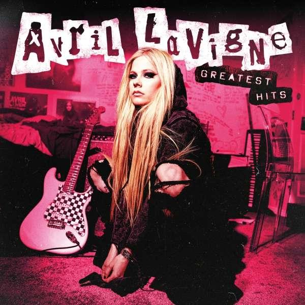 Avril Lavigne shops Vinyl