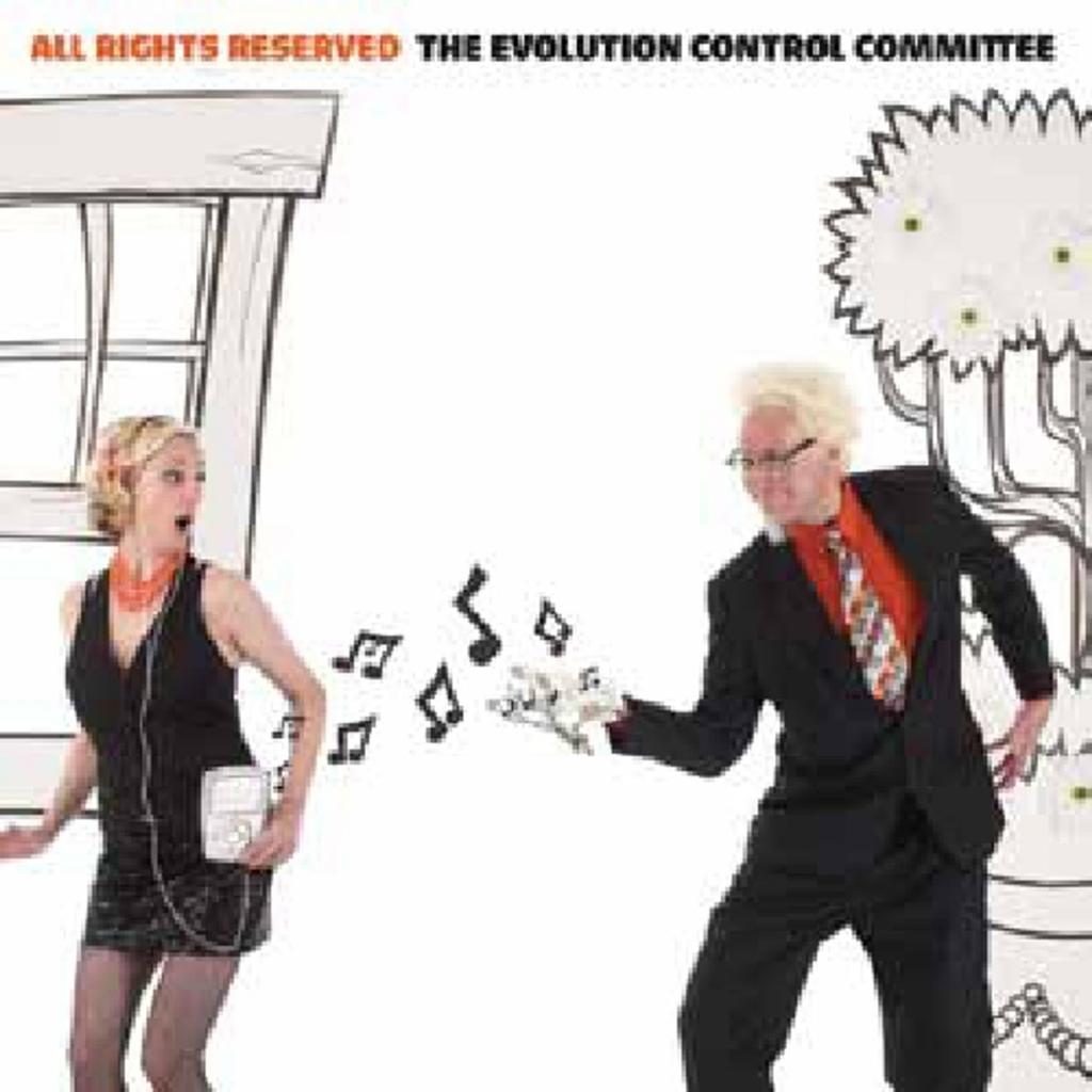 All Rights Reserved - Evolution Control Committee (LP) | Køb vinyl/LP ...