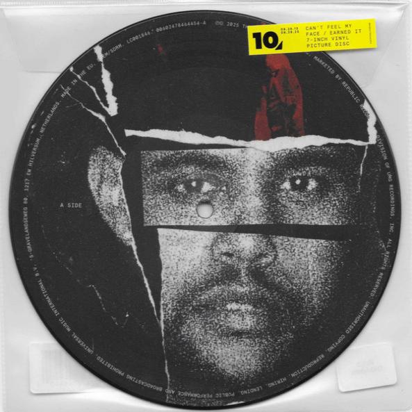 Can't Feel My Face / Earned It (single) - The Weeknd (vinyl) | Köpa ...