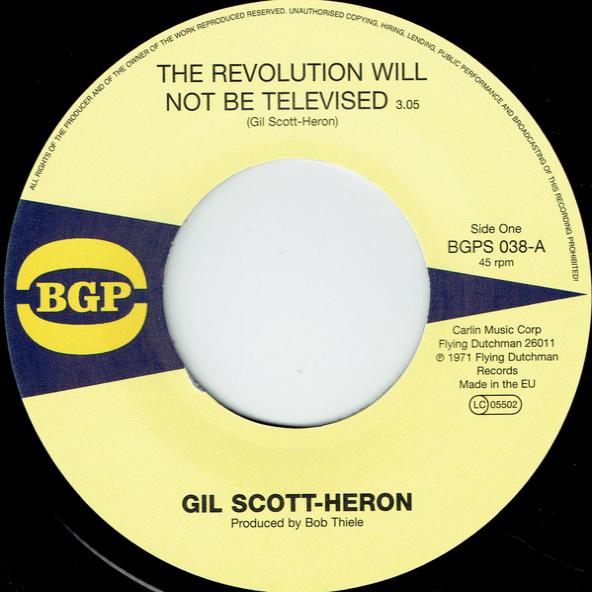 Le Parolier: «The Revolution Will Not Be Televised», Gil Scott-Heron - Foto 5