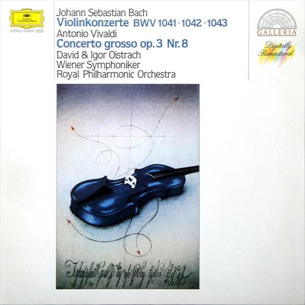 Bach Violin Concertos Bwv 1041 1042 1043 Vivaldi Concerto Grosso Op3 No8 Johann 6161