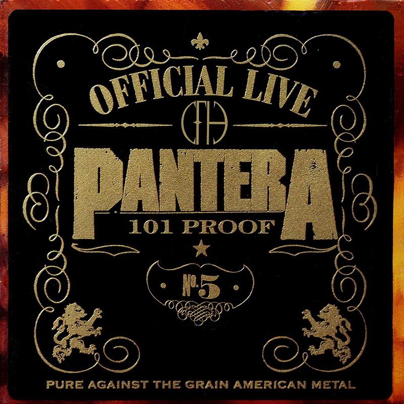 Official Live: 101 Proof - Pantera (LP) | Köpa vinyl/LP, Vinylpladen.se