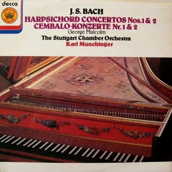 Harpsichord Concertos Nos 1 & 2 - Johann Sebastian Bach (LP) | Vinylpladen.dk