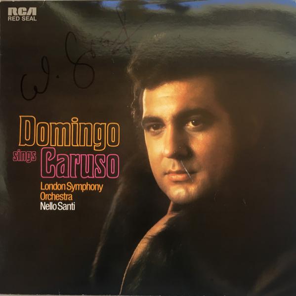 Domingo Sings Caruso Placido Domingo LP K b vinyl LP