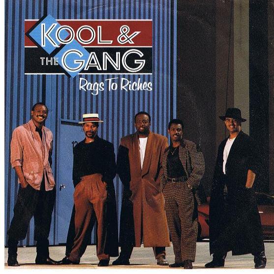 Rags To Riches (single) Kool & The Gang (vinyl) Køb vinyl/LP