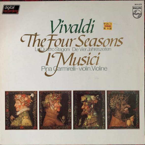 The Four Seasons - Antonio Vivaldi (LP) | Kjøp vinyl/LP, Vinylpladen.no