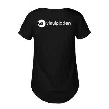 Dame t-shirt med Vinylpladen-logo